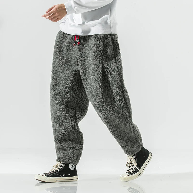 Men's Winter Warm Baggy Pants | with Pockets