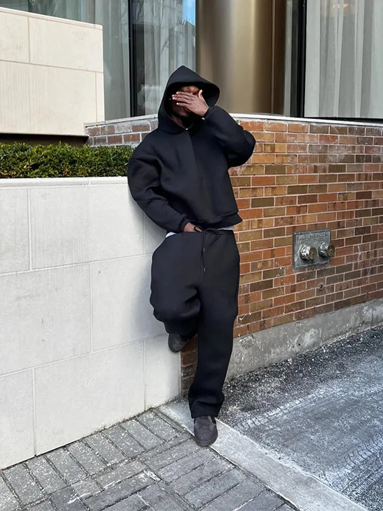 Men's Sporty Oversized Tracksuit