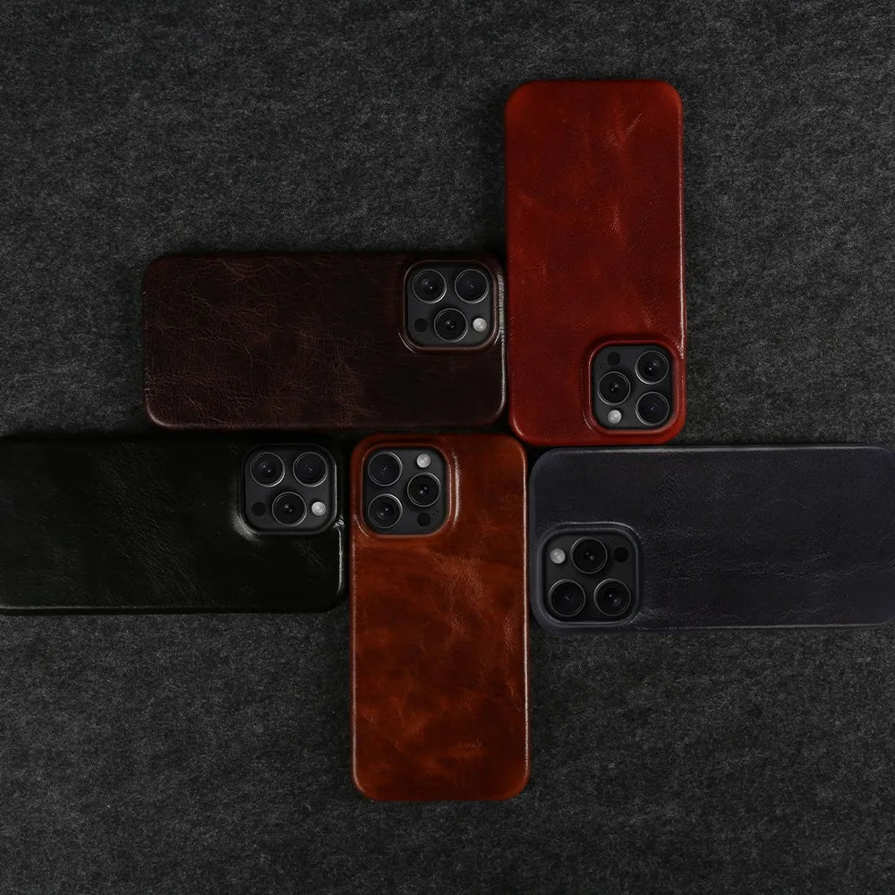 Retro Slim Phone Case for iPhone