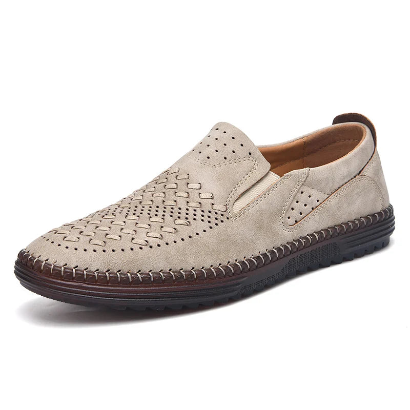 Men's Casual Woven Style Loafers | Slip-On