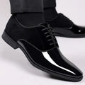 Men's Glossy Formal Oxford Shoes | Lace-Up