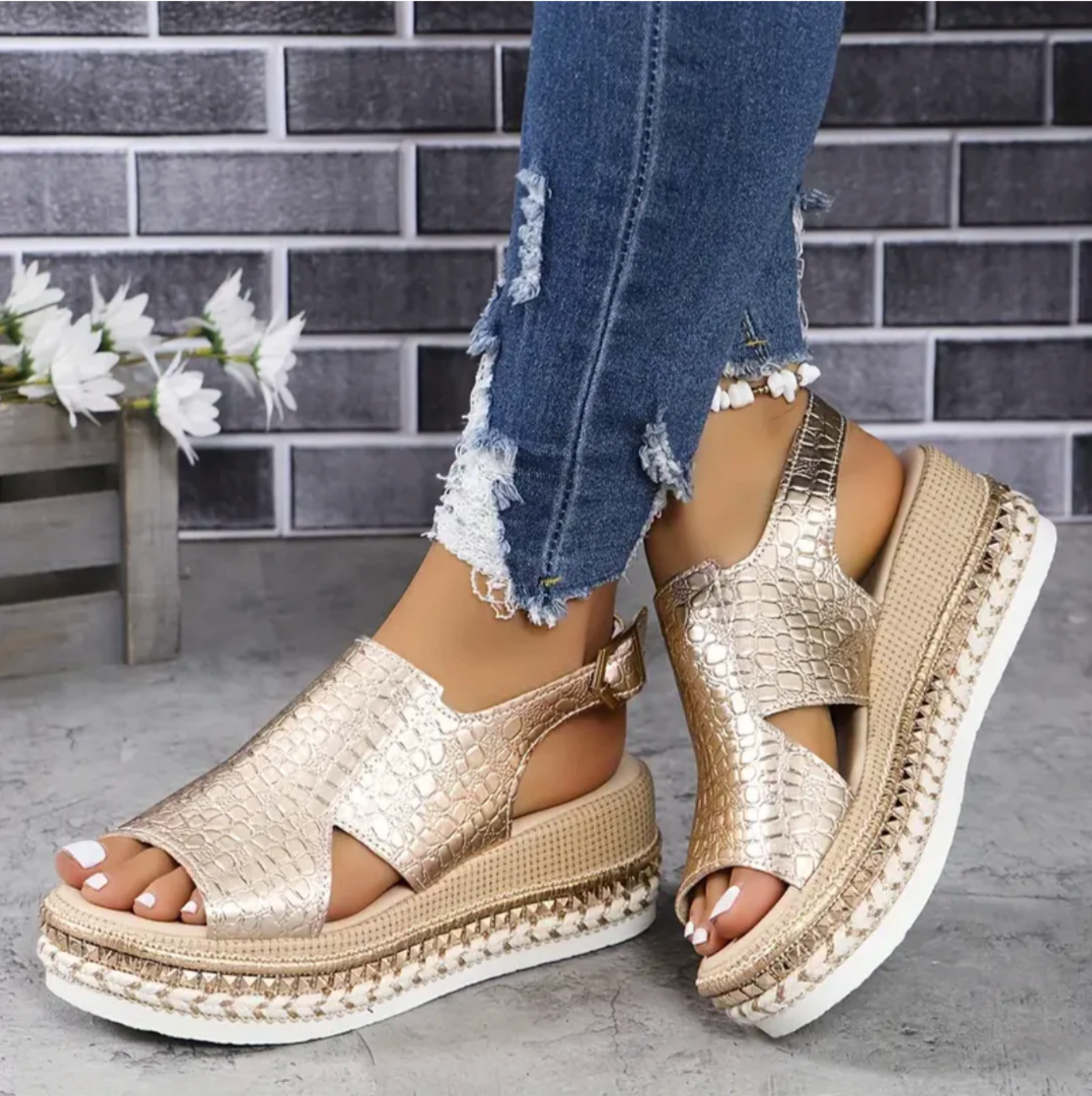 Casual Women's Platform Wedge Sandals