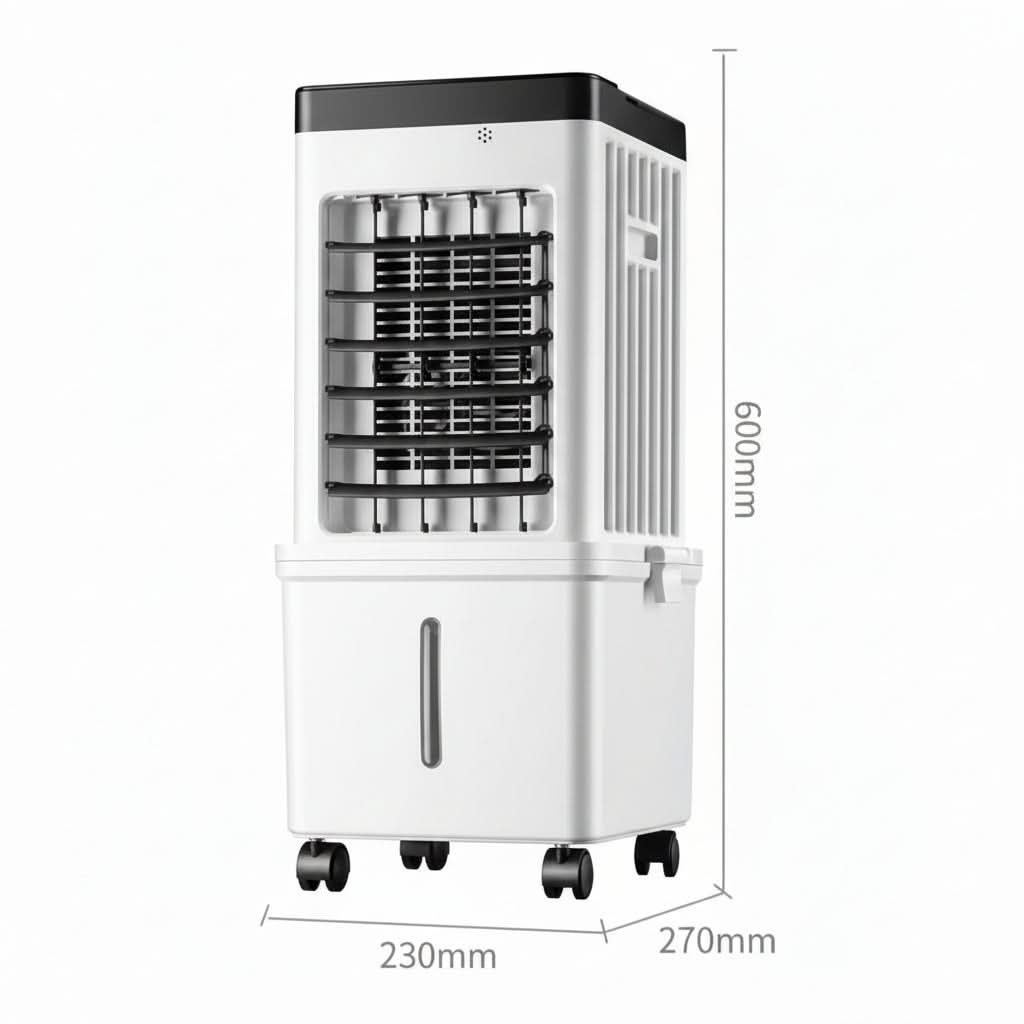 3-in-1 Air Cooler: Fan and Humidifier Integrated