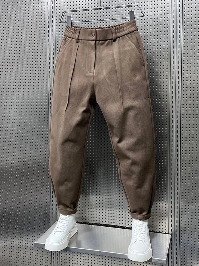 Men's Stylish Melange Long Pants