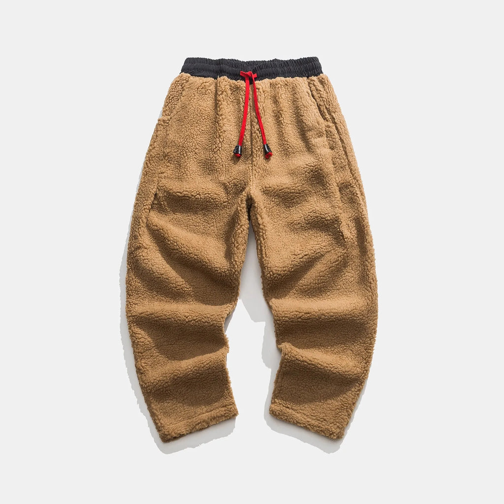 Men's Winter Warm Baggy Pants | with Pockets