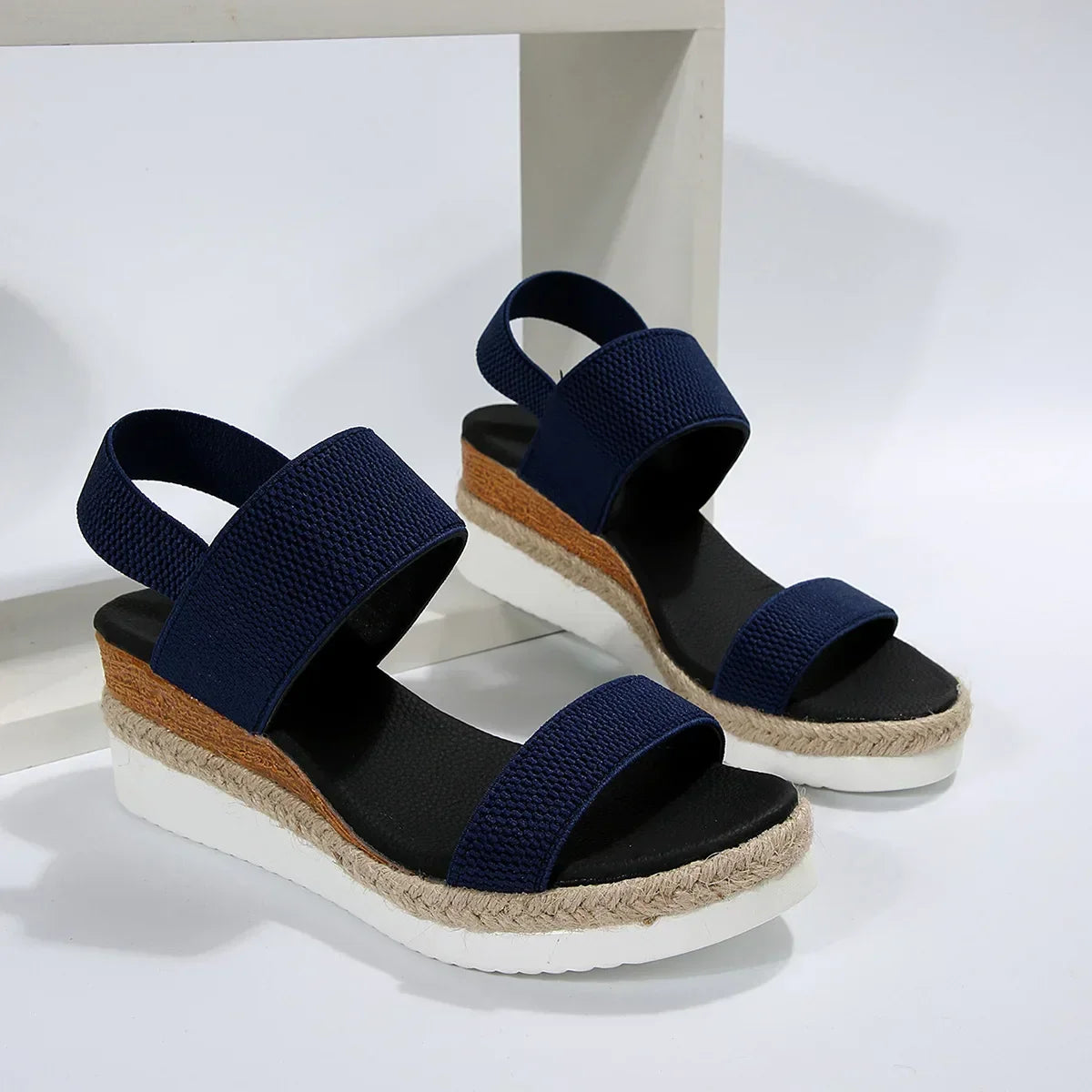 Women's Platform Wedge Sandals | Open Toe Espadrilles