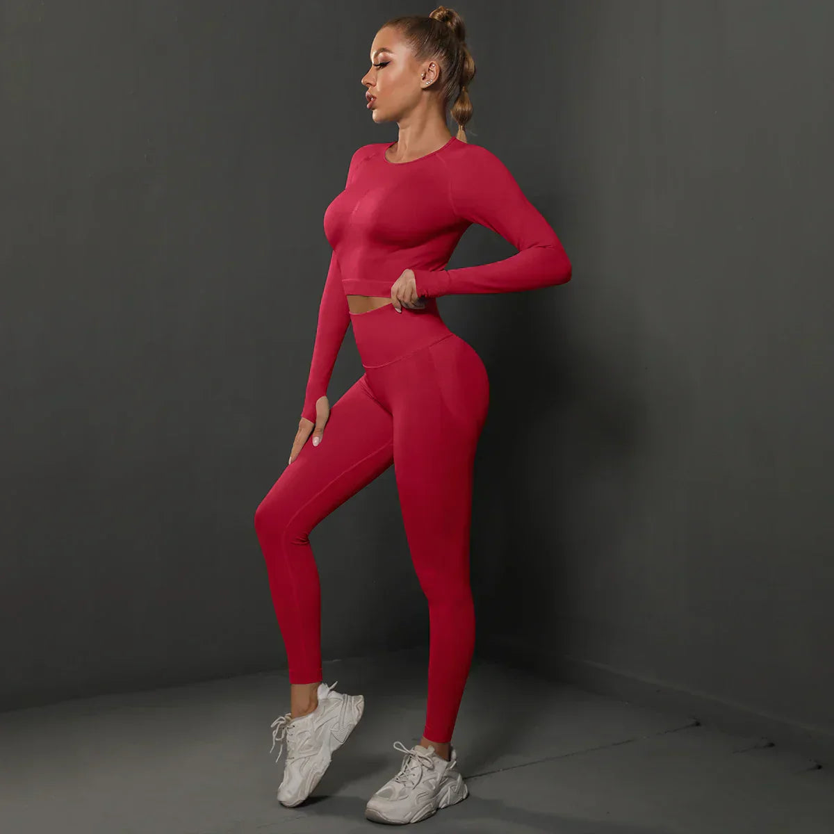 Women's Athletic Jogging Outfit | Two-Piece Set