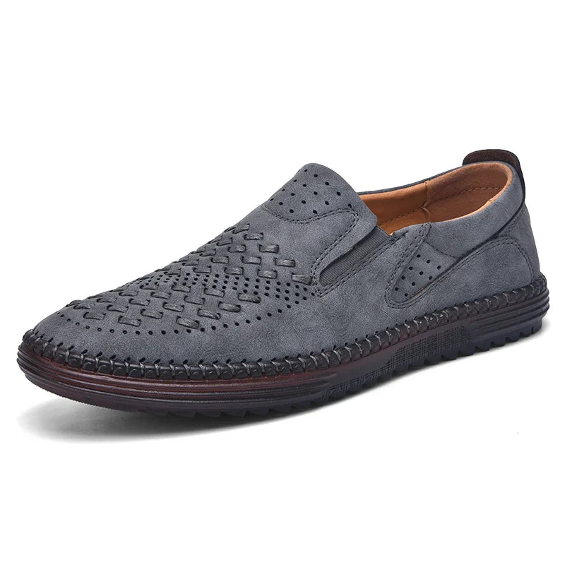 Men's Casual Woven Style Loafers | Slip-On