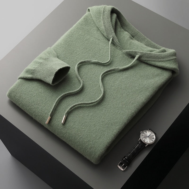Men's Cozy Long Sleeve Hoodie | Winter