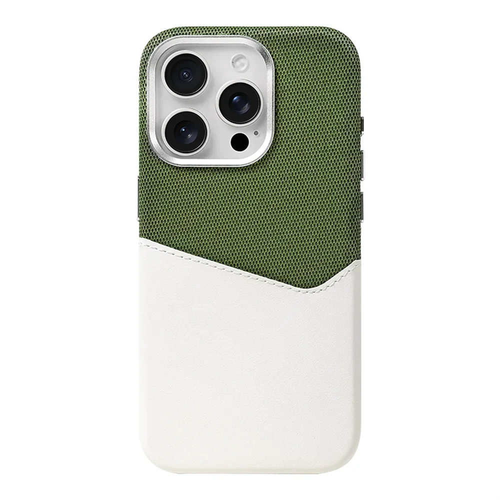 Two-Tone Phone Case for iPhone | with Built-in Card Holder