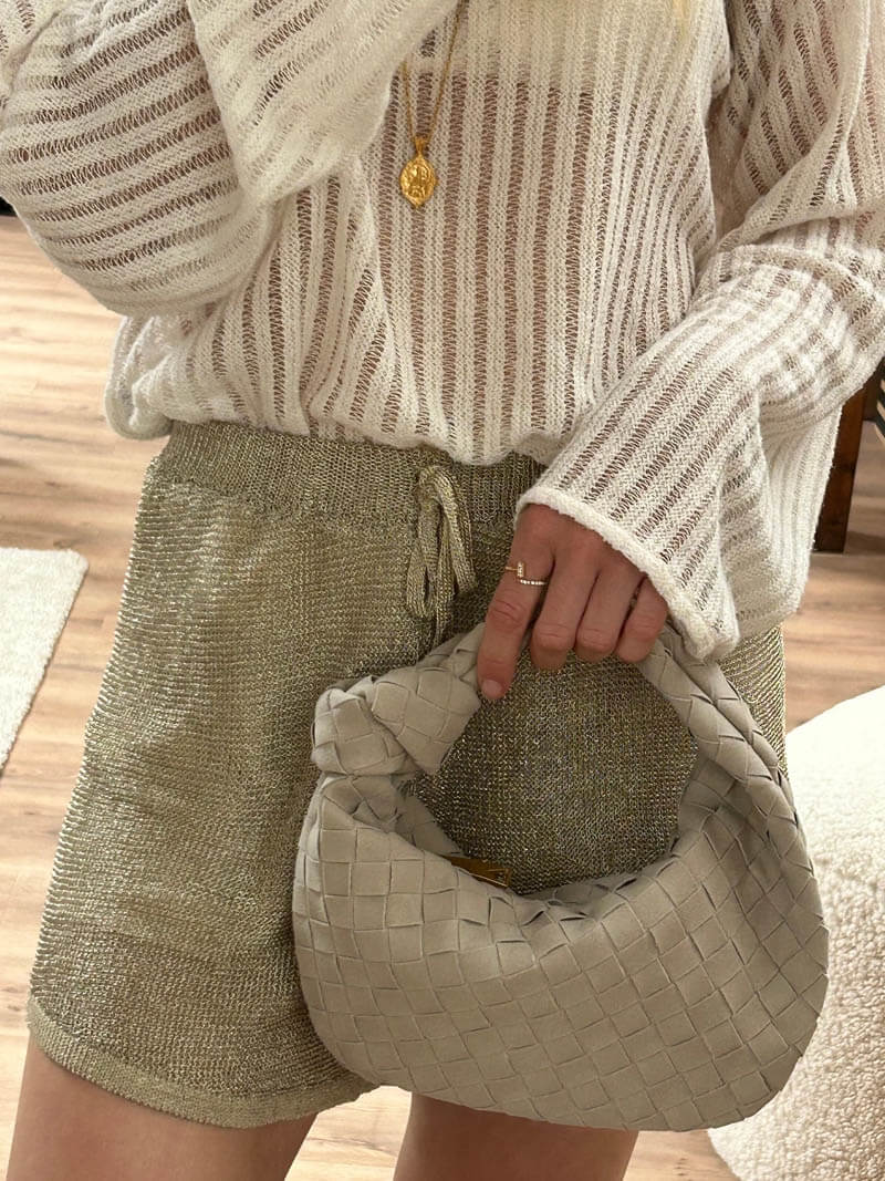 Small Women's Knot Design Handbag
