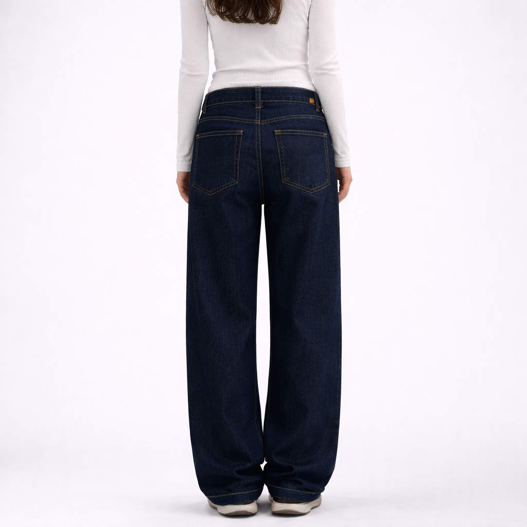 Baggy Wide Boyfriend Jeans Women