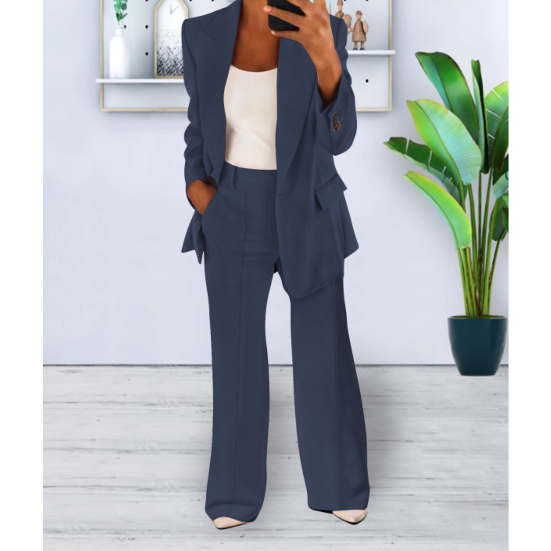Women's Business Casual Two-Piece Suit | Relaxed Fit