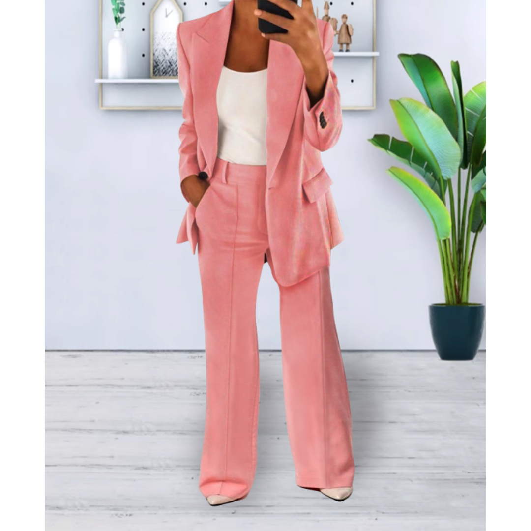 Women's Business Casual Two-Piece Suit | Relaxed Fit