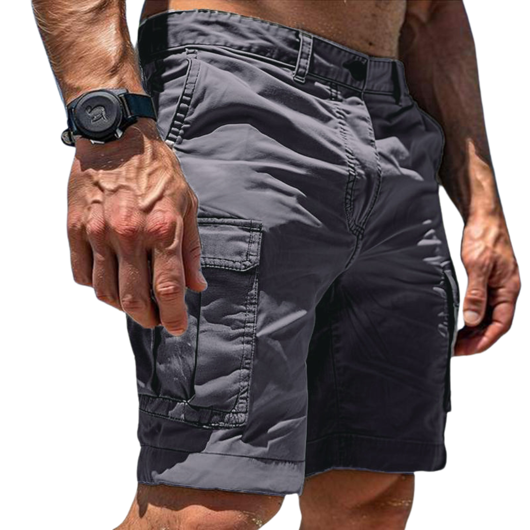 Men's Slim Fit Tactical Cargo Shorts | Multi-Pocket