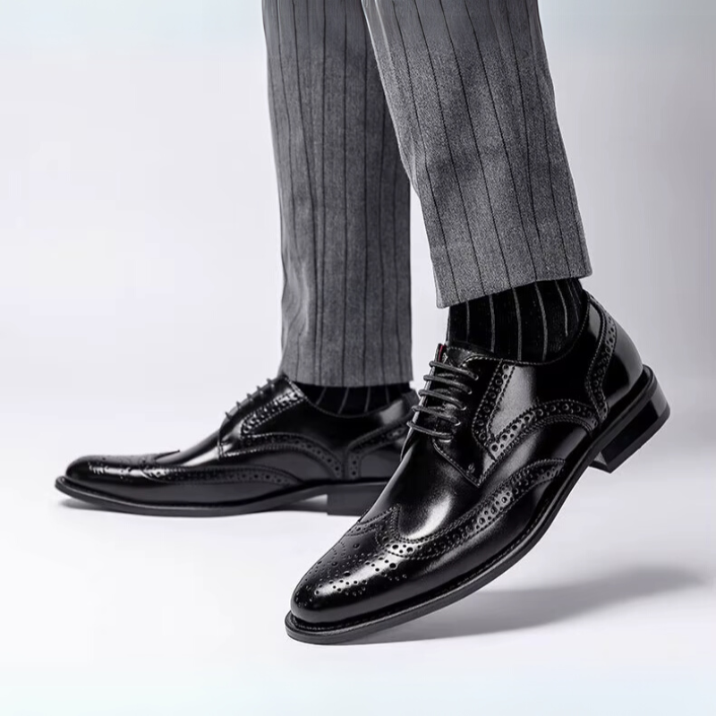 Men’s Formal Brogue Dress Shoes | Wingtip