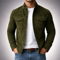 Men's Casual Trucker Jacket | Slim Fit