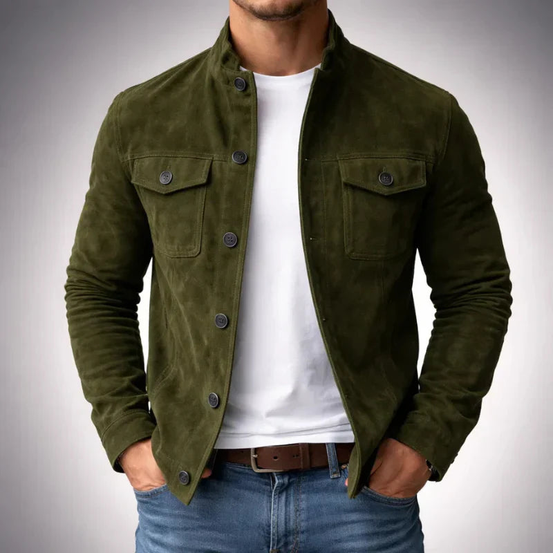 Men's Casual Trucker Jacket | Slim Fit
