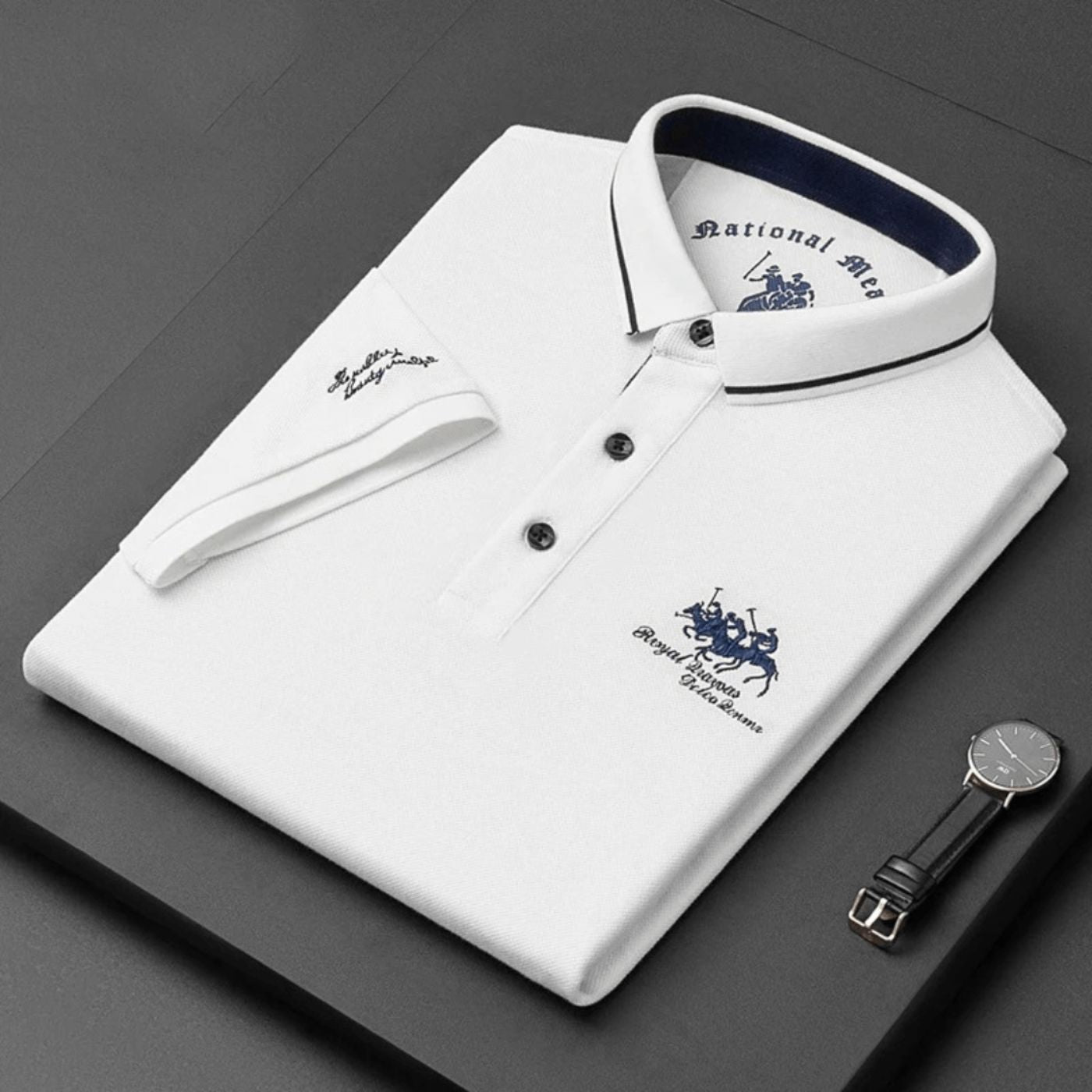 Men's Short Sleeve Polo Shirt | Smart-Casual Attire