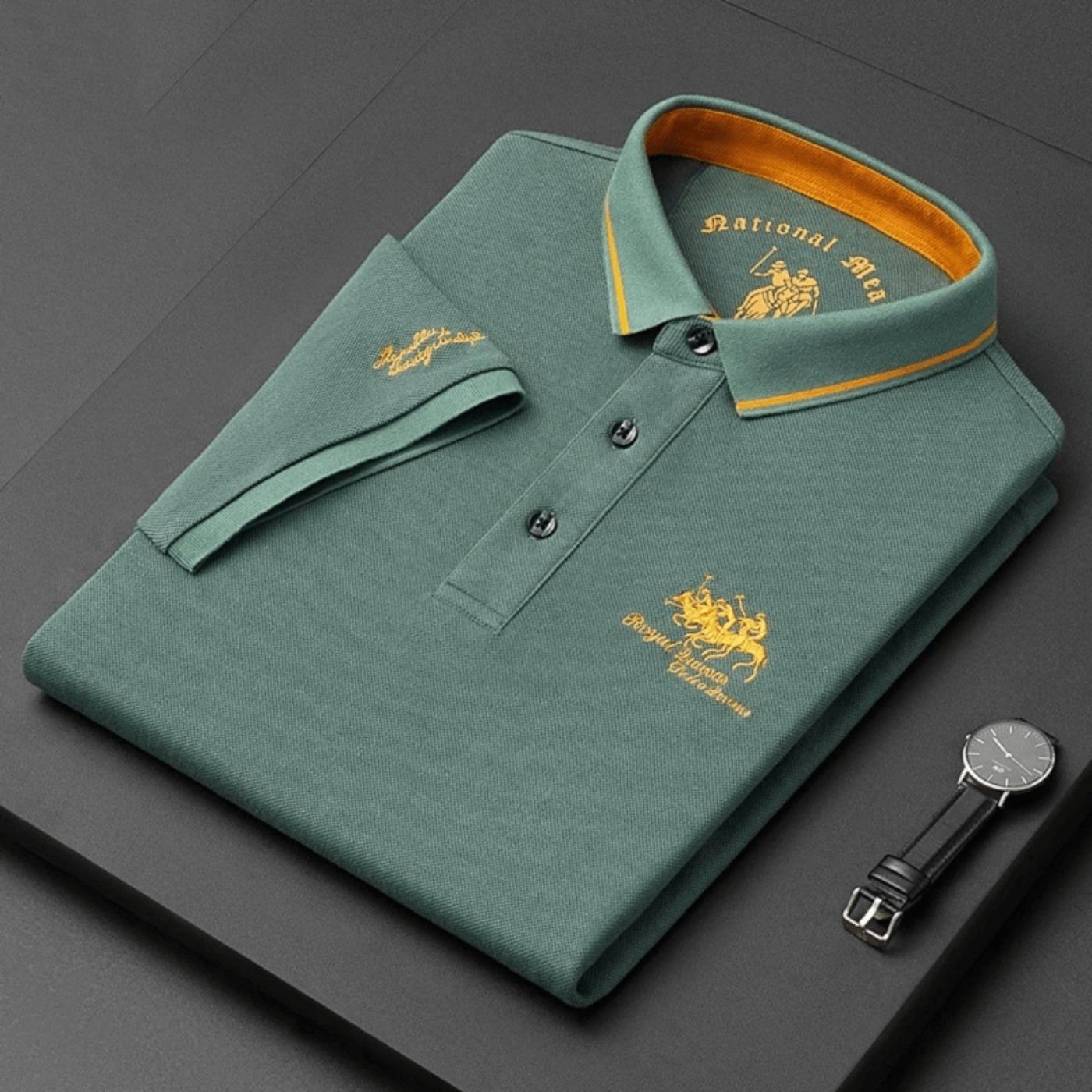 Men's Short Sleeve Polo Shirt | Smart-Casual Attire