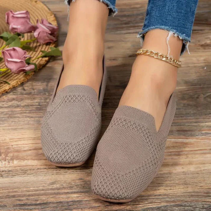 Women's Slip-On Knitted Loafers