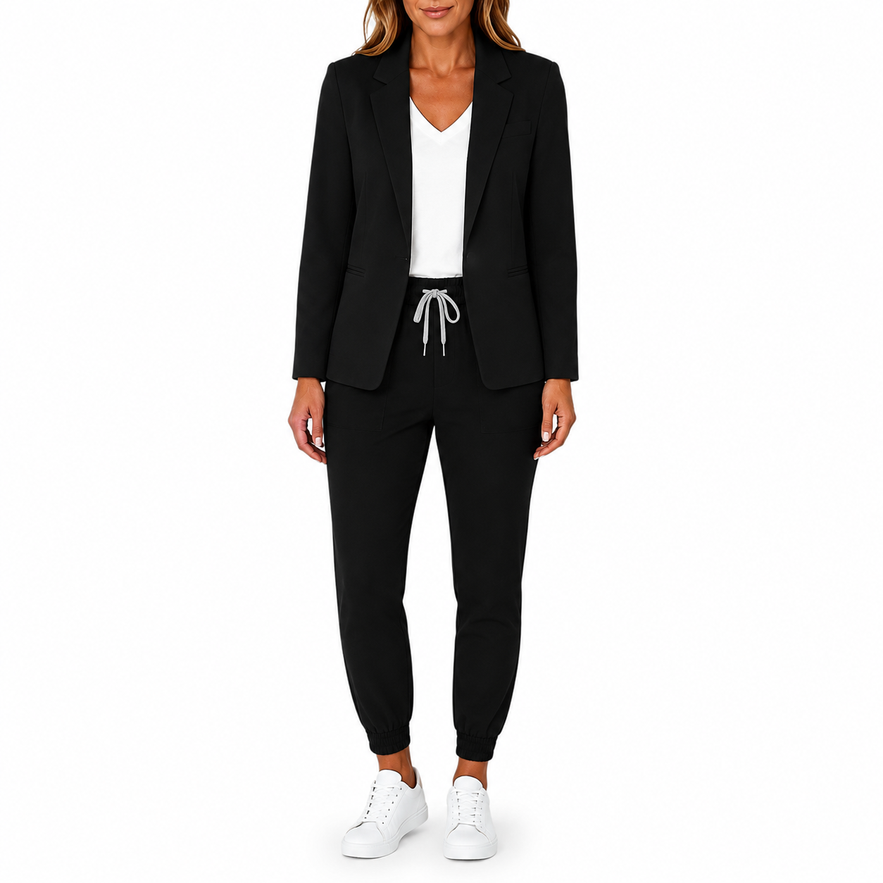 Women's Casual Office Blazer and Pants Set