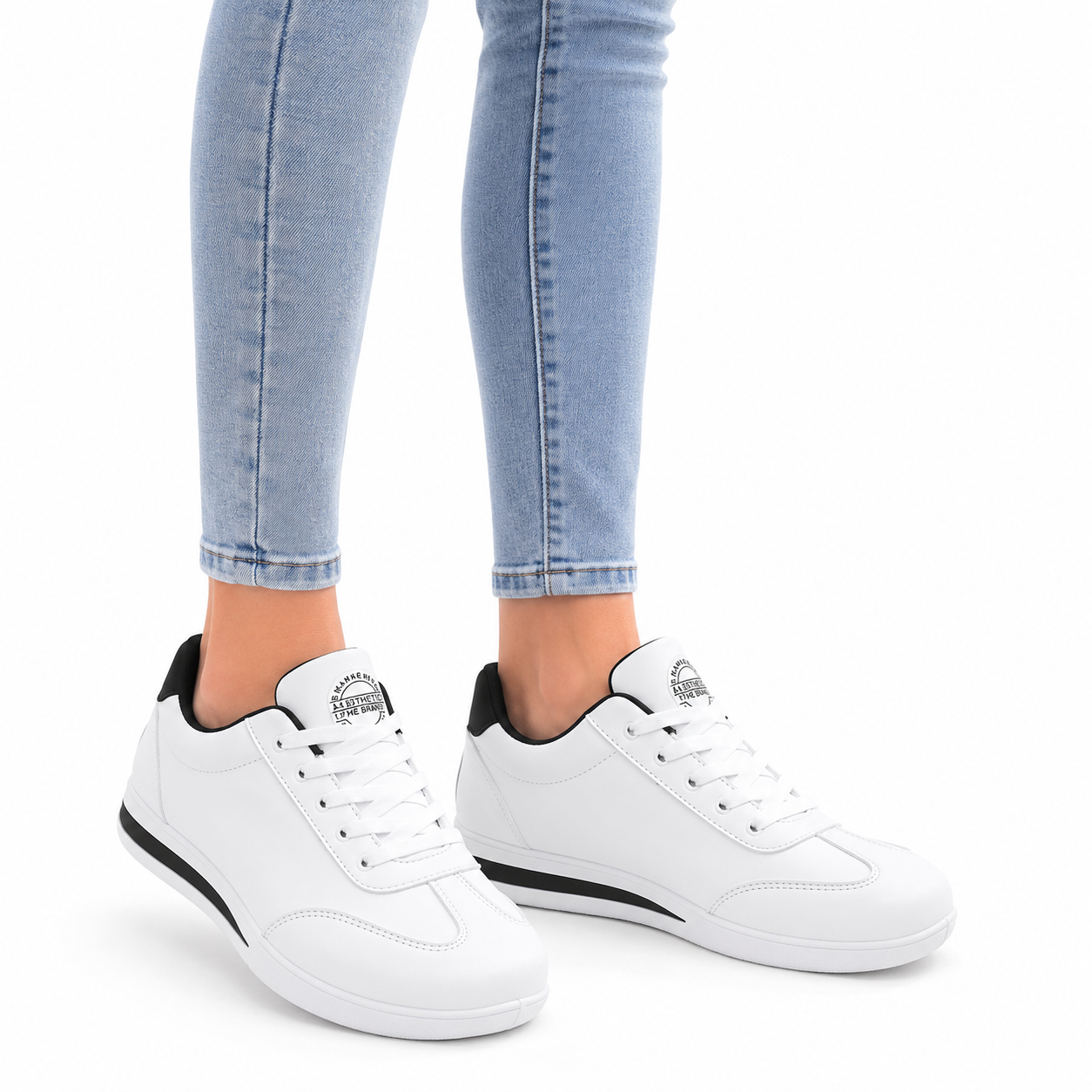 Women's Cozy White Sneakers