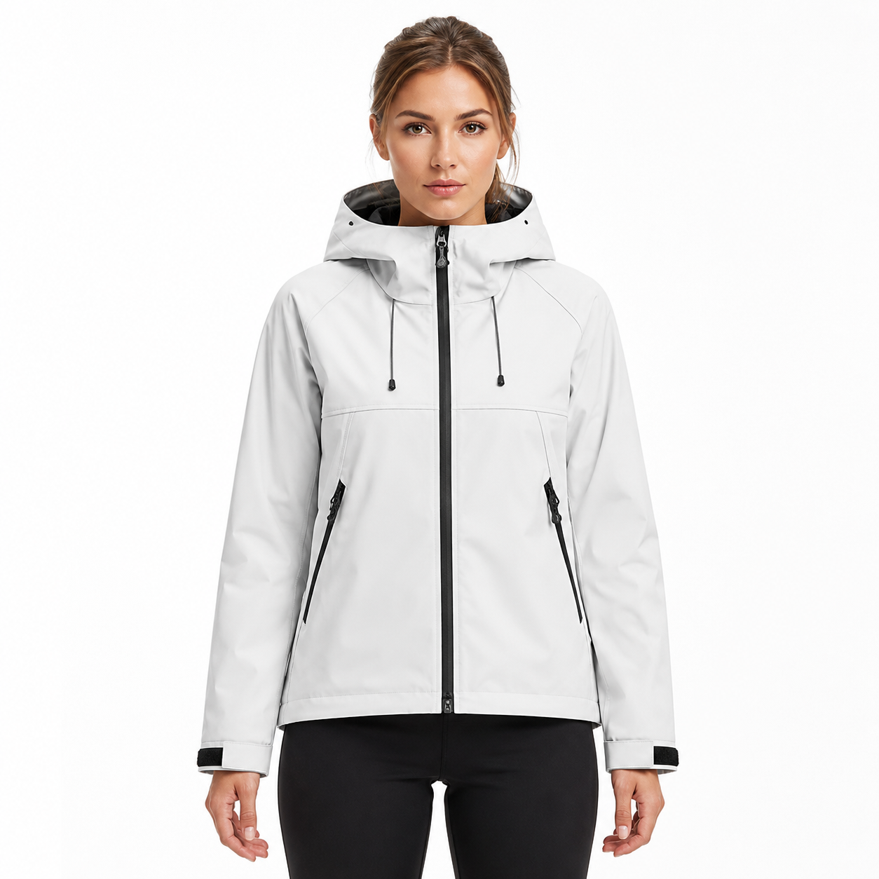 Women's Hooded Long Sleeve Transitional Jacket