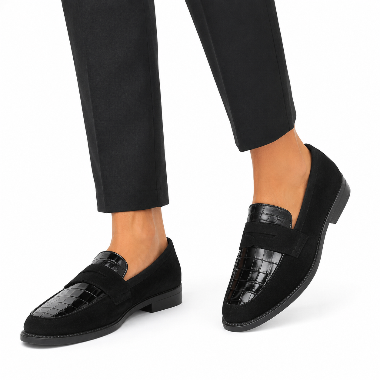 Women's Leather Loafers | Flat Style