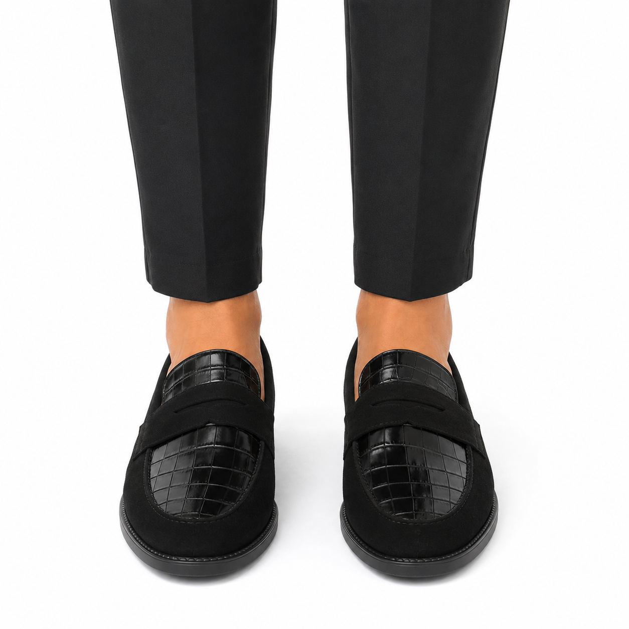 Women's Leather Loafers | Flat Style