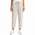 Women's Lightweight Linen Summer Pants with Drawstring