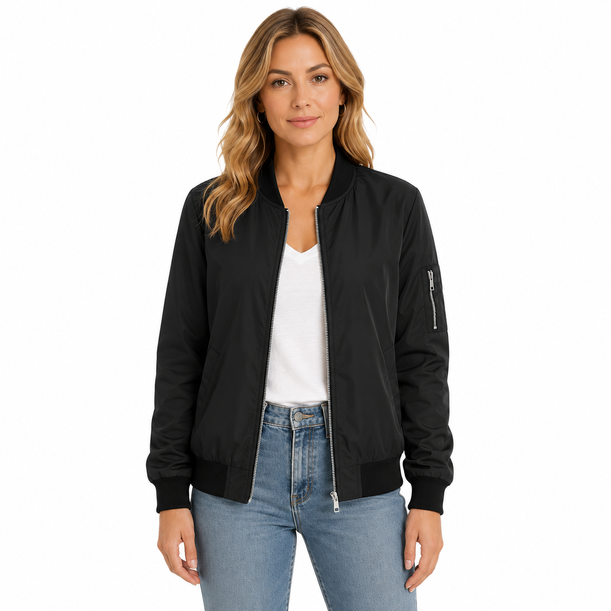 Women's Long Sleeve Casual Transition Jacket