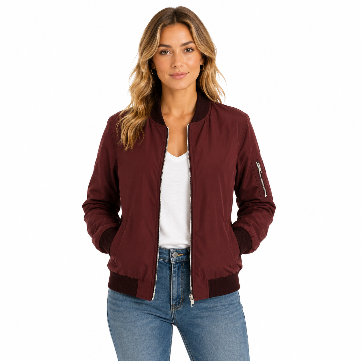 Women's Long Sleeve Casual Transition Jacket