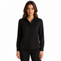 Women's Long Sleeve Formal Button-Down Blouse