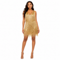 Women's Mini Sequin Evening Dress