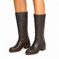 Women's Platform Cowboy Ankle Boots