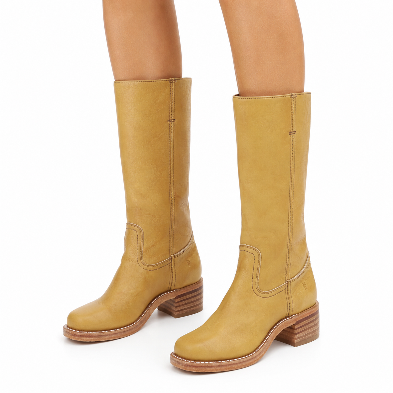 Women's Platform Cowboy Ankle Boots