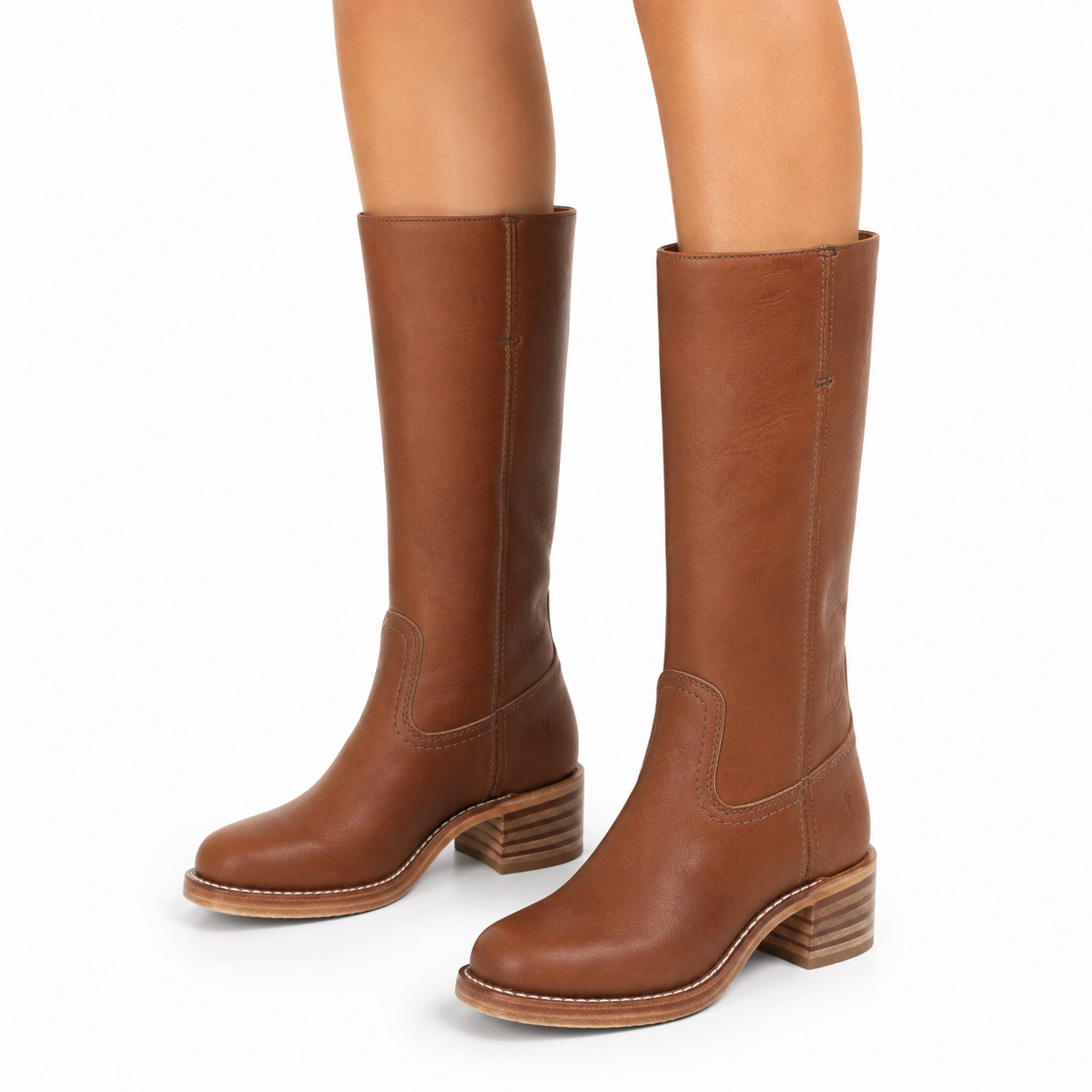 Women's Platform Cowboy Ankle Boots