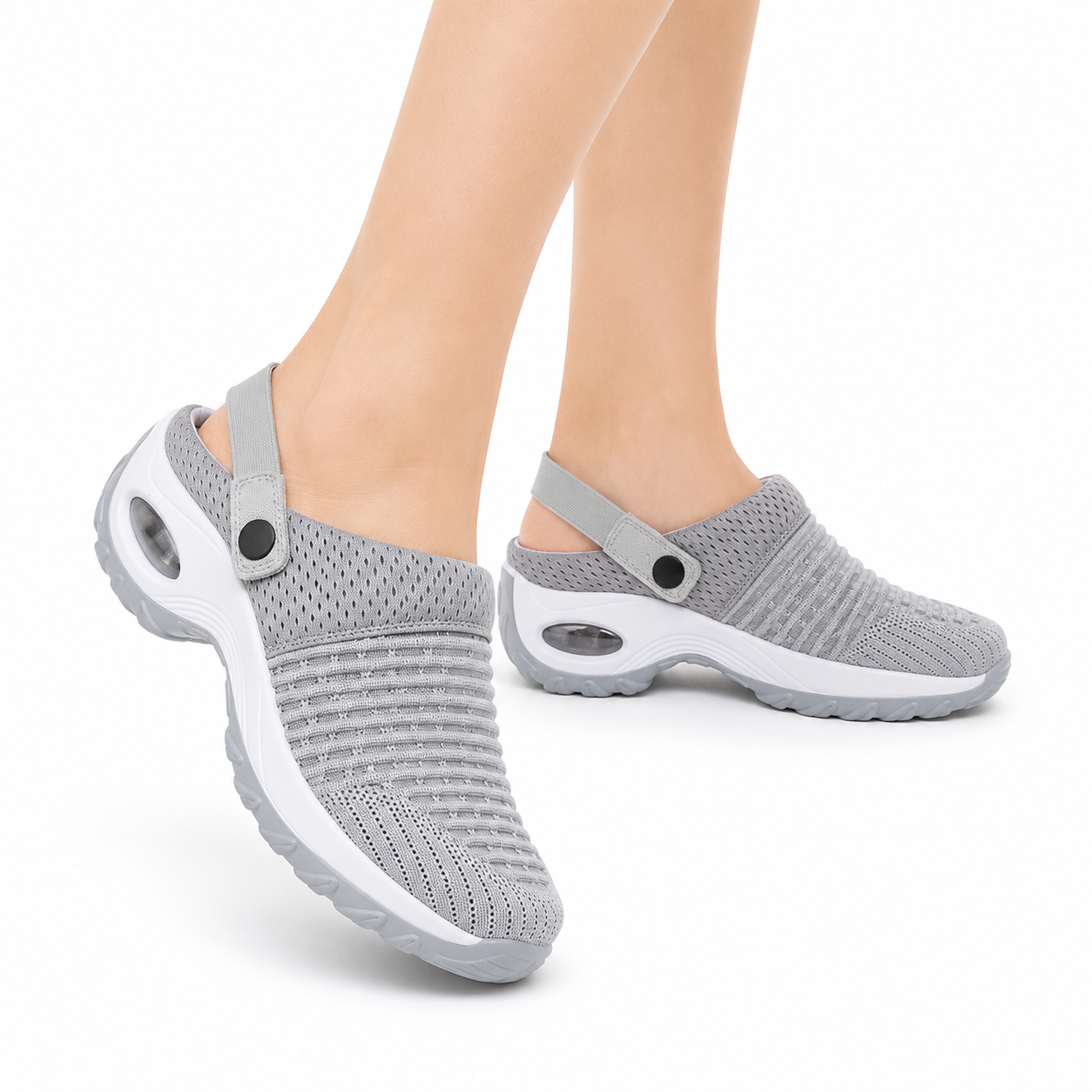 Women's Platform Slip-On Walking Sandals