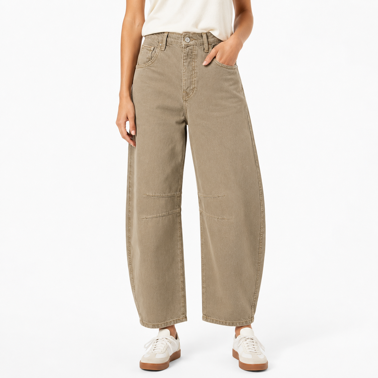 Women's Relaxed Fit Baggy Jeans | Comfortable Style