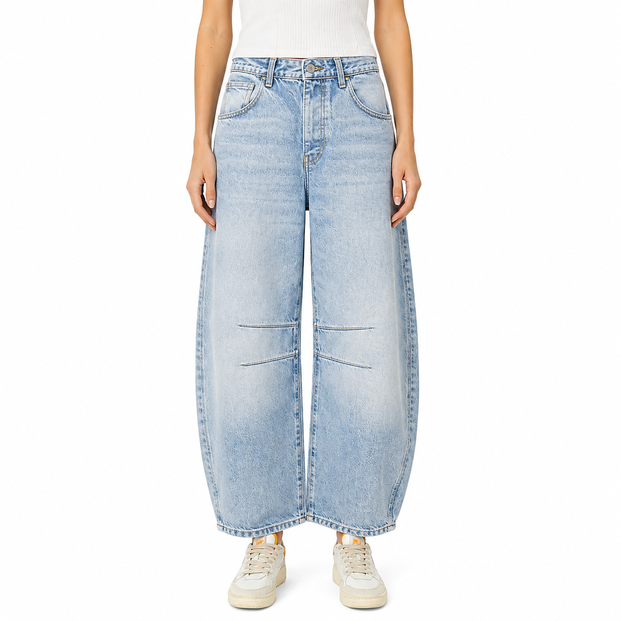 Women's Relaxed Fit Baggy Jeans | Comfortable Style
