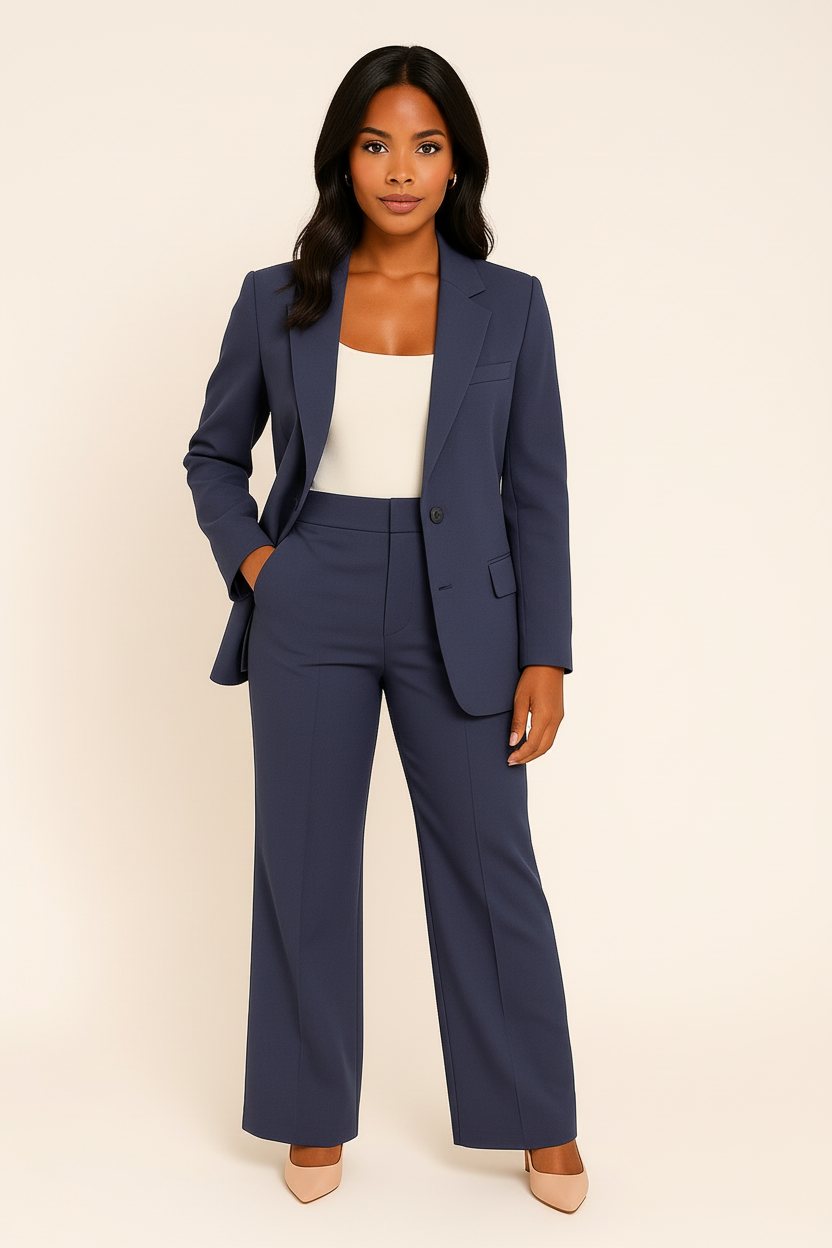 Women's Professional Pantsuit | Two-Piece Set