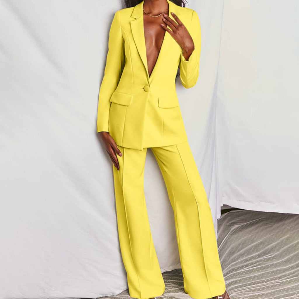 Elegant Women's Modern Twin Suit