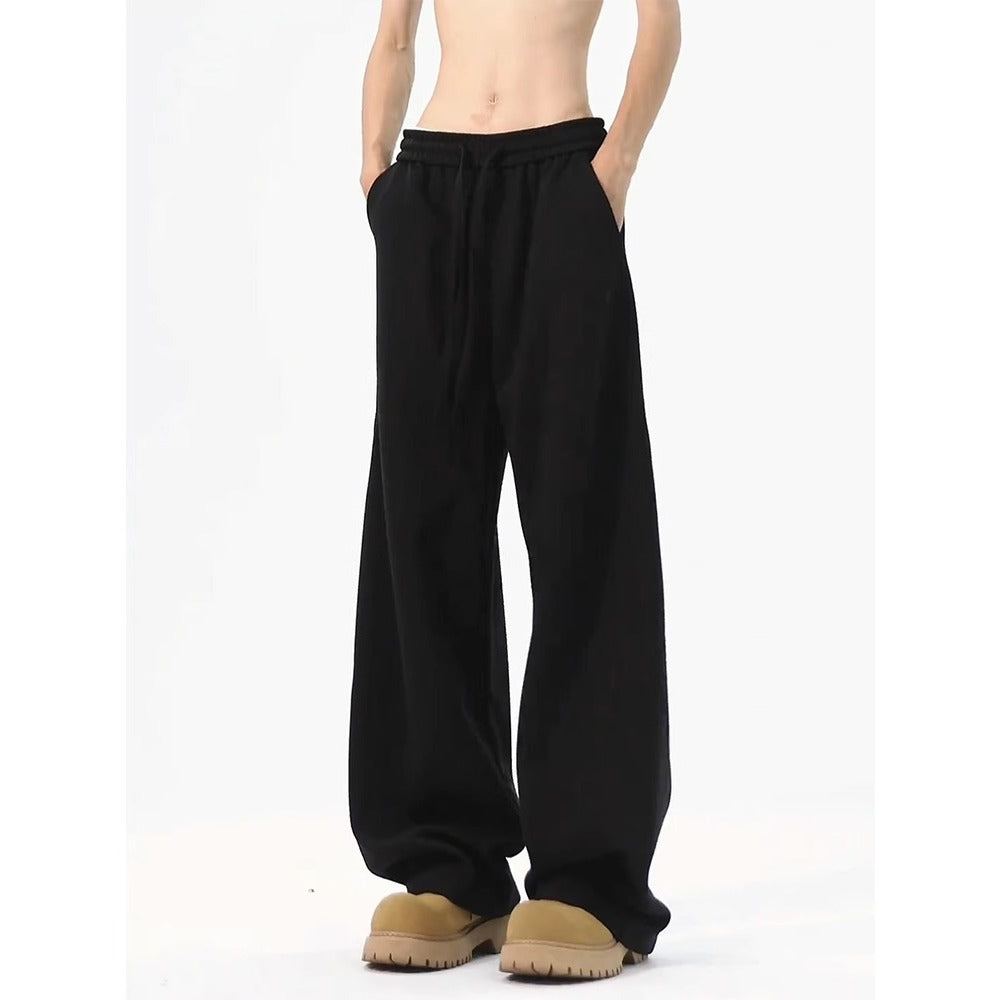 Wide Leg Drawstring Sweatpants for Men - Giovanna