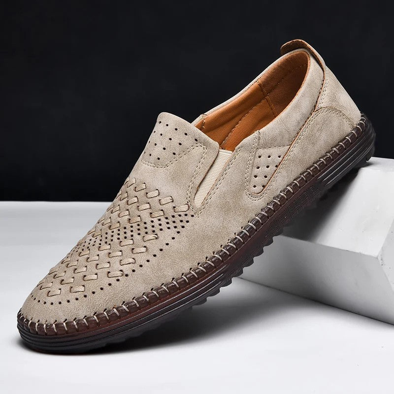 Men's Casual Woven Style Loafers | Slip-On