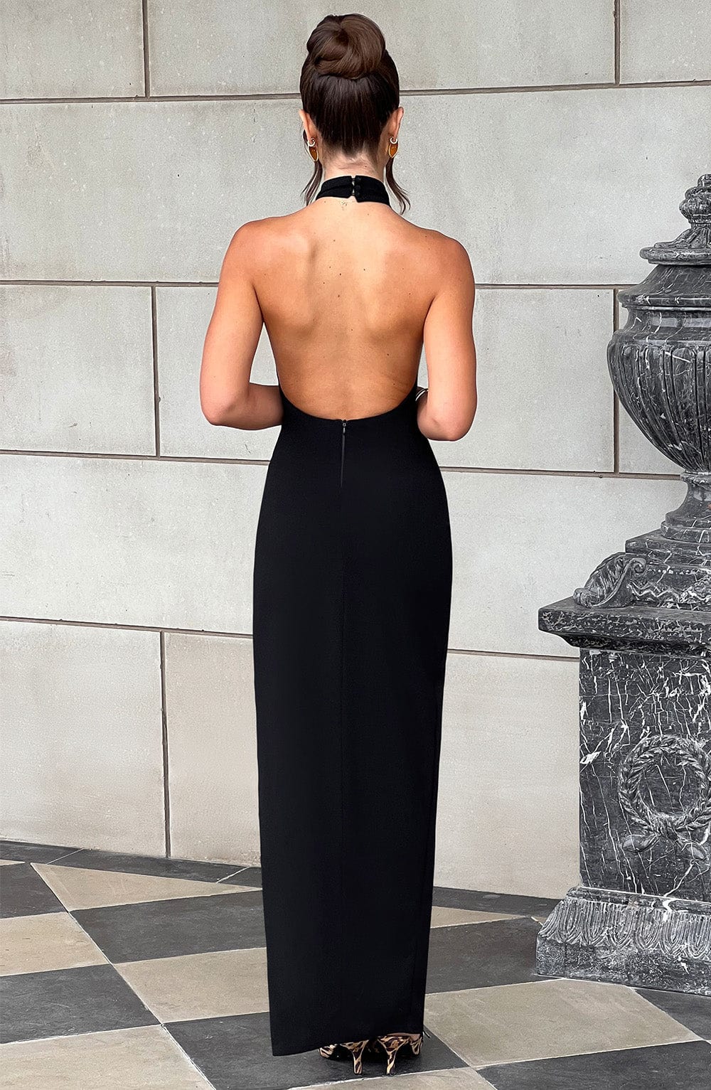 Ashley Maxi Dress-Black