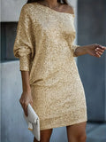 One-Shoulder Mini Cocktail Dress for Women
