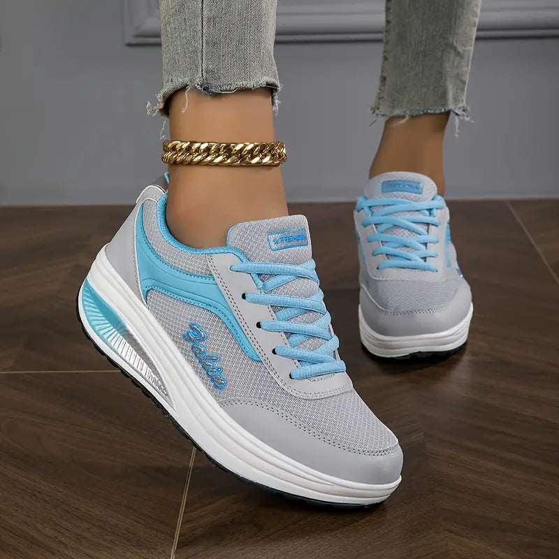 Ladies' Lace-Up Running Sneakers