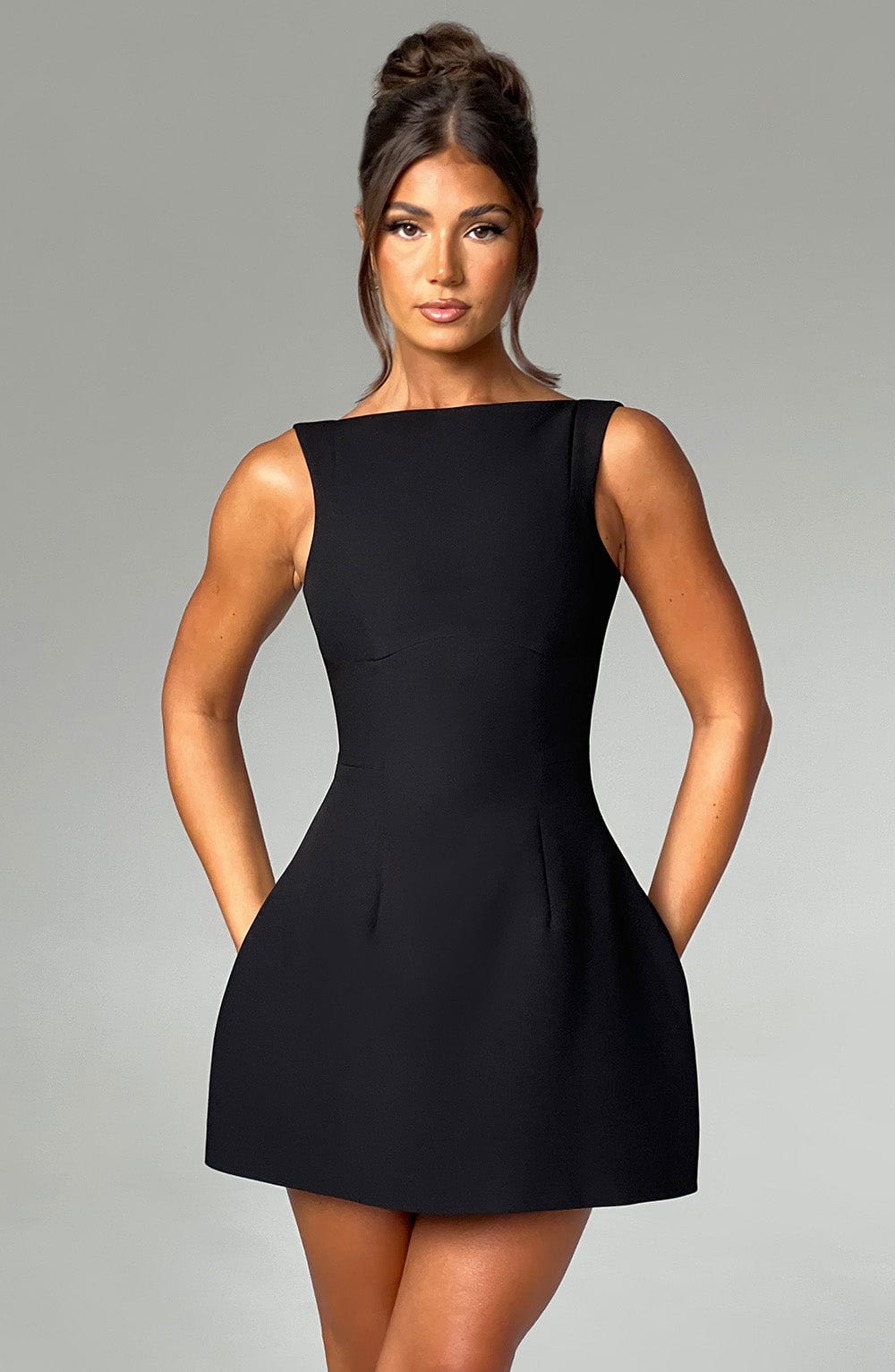 Manuela Mini Dress - Black