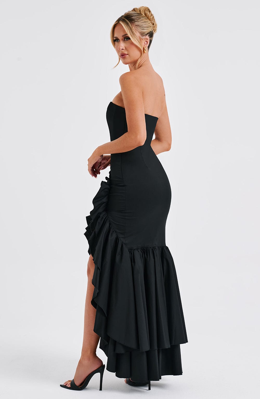 Rebeca Maxi Dress-Black